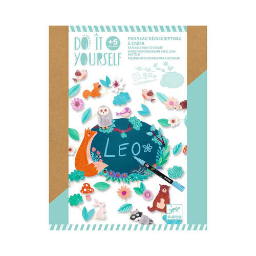 Djeco Do It Yourself In the Wood Sign Kids DIY Kit 5y+