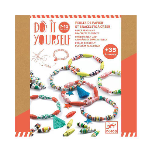 Djeco Do It Yourself Pop & Colourful Bracelets Kids DIY Creative Kit 7y+
