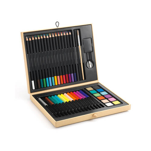 Djeco Colour Box Drawing Set Colouring Kit Kids/Children 5y+