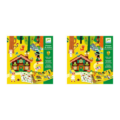 320pc Djeco The Magical Forest Stickers Set Kids Art/Craft 4y+
