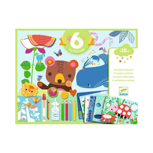 Djeco The Mouse & His Friends Multi Craft Activity Kit 18m+