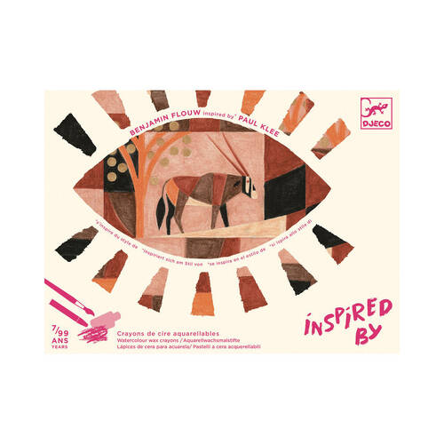 Djeco Inspired By Desert-Vassily Kandinsky-Sand Boards Kids Craft Kit 7y+