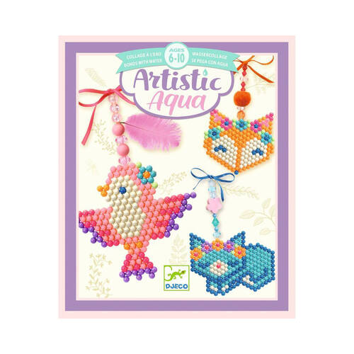 Djeco Plastic Country Charm Artistic Aqua Kids Craft Kit Set 6y+