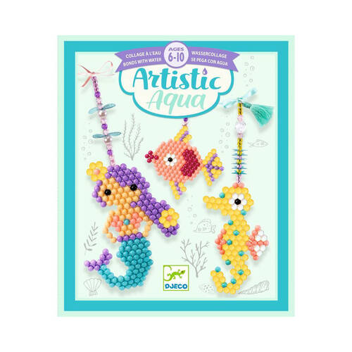 Djeco Plastic Sea Charm Artistic Aqua DIY Art/Craft Kit 6y+