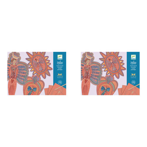 16pc Djeco Angels Scratch Cards w/ Stylus Activity Kit 7y+