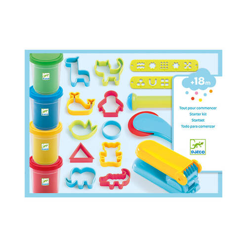Djeco Introduction to Dough Kids Crafts/Art Set 18m+