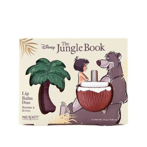 Disney The Jungle Book Scented Hydrating Lip Balm Duo 3g Coconut/Vanilla