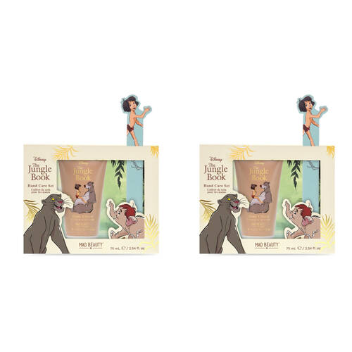 2x 2pc Disney The Jungle Book Scented Hand Care Duo Set 75ml Prickly Pear