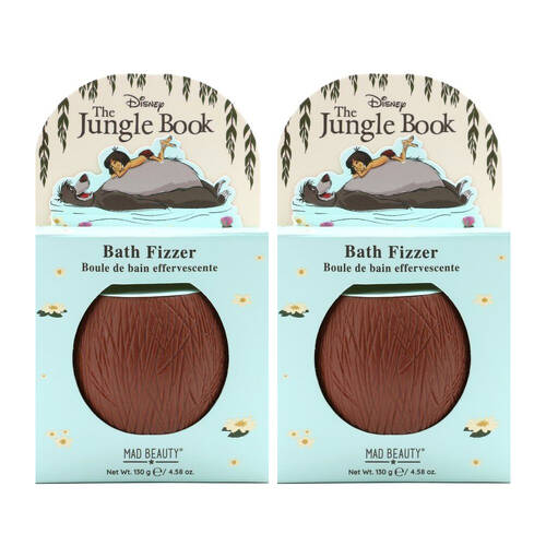 2PK Disney The Jungle Book Tropical Scented Bathtub Fizzer 130g Coconut