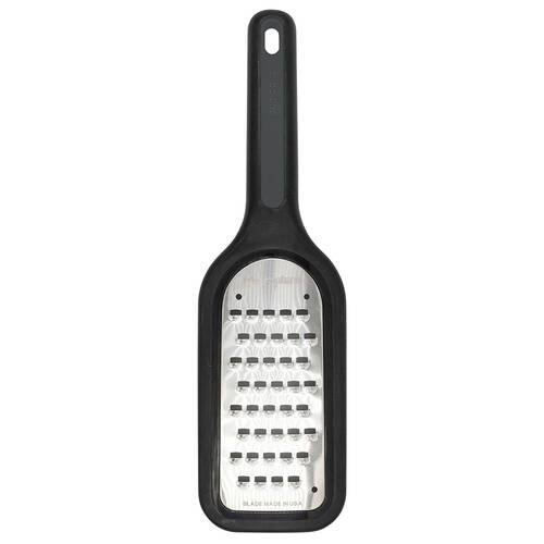 Microplane Select Series Extra Coarse Grater Stainless Steel 28.57x3.25cm Black