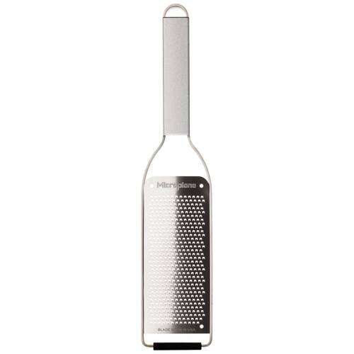 Microplane Professional Grade Fine Handheld Grater Stainless Steel Silver