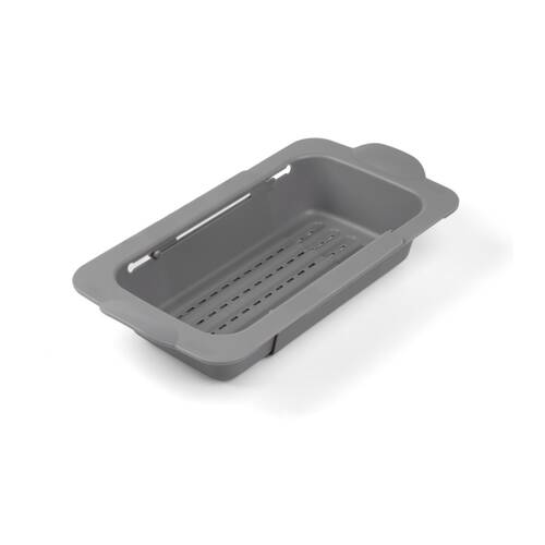 Progressive Expandable Sink Colander Non-Slip Handles Food-Safe Kitchen Tool