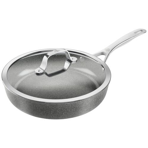 Ballarini Salina Serving Pan Ceramic Titanium Non-Stick Induction w/Lid 28cm