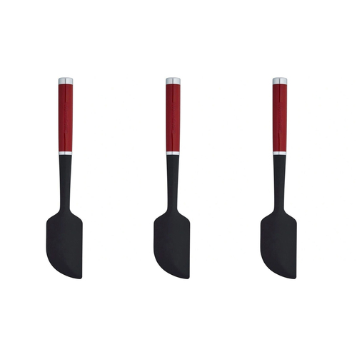 3PK KitchenAid Silicone Scraper Spatula 30cm - Empire Red