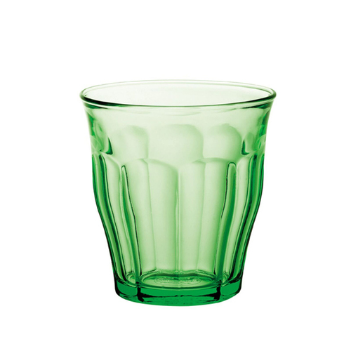 4pc Duralex Picardie 250ml Glass Tumbler Set - Green