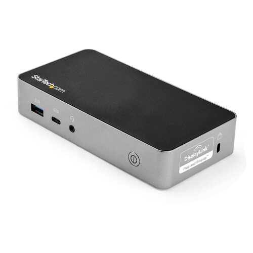 Star Tech Dual HDMI Monitor USB-C Docking Station w/ 60W PD - GbE