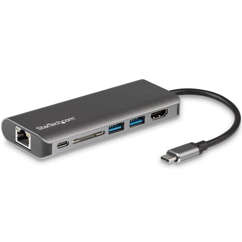 USB-C Multiport Adapter - SD - PD - 4K HDMI GbE - 2x USB 3.0