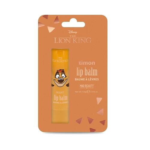Disney Lion King Timon Fruity Scented Moisturising Lip Balm 4g Coconut