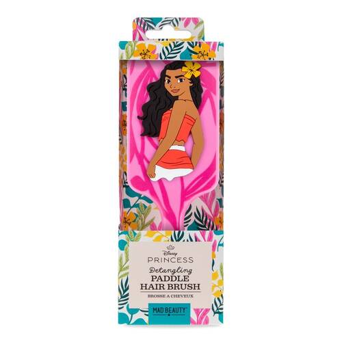 Disney Moana Flexible Wide Toothed Detangling Paddle Hair Brush Pink