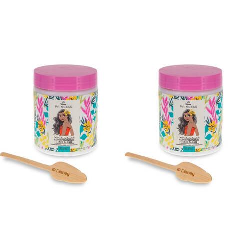 2PK Disney Moana Shea Butter and Algae Extract Hair Mask 250ml Coconut & Seasalt