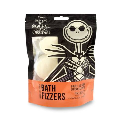 Disney Nightmare Before Christmas Scented Bath Fizzers 180g Passionfruit