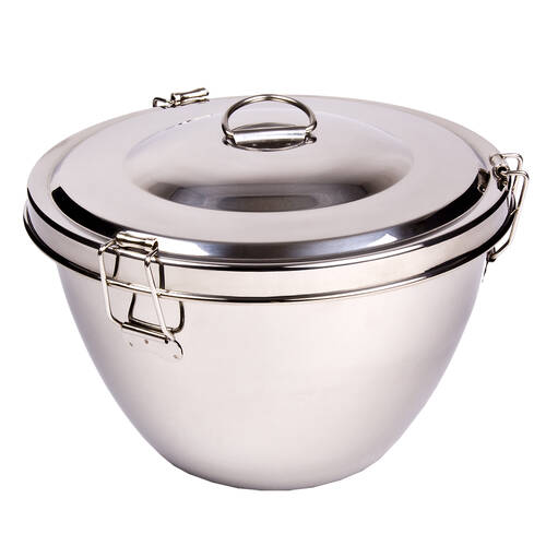 Daily Bake 2L Stainless Steel Pudding Steamer w/ Lid - Silver