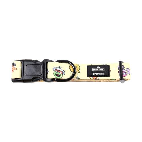 Stubby Club Sesame Street Lightweight Nylon Pet Dog Collar Accessory Small