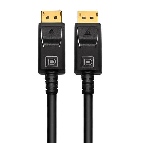 Cruxtec 1m DP 1.4 8K Displayport Male to Male Cable - Black