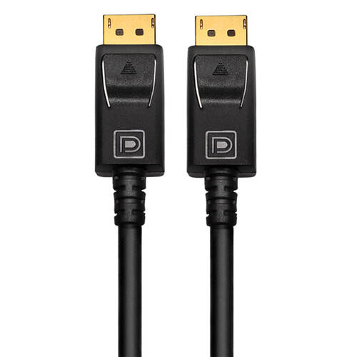 Cruxtec 2m DP 1.4 8K Displayport Male to Male Cable - Black