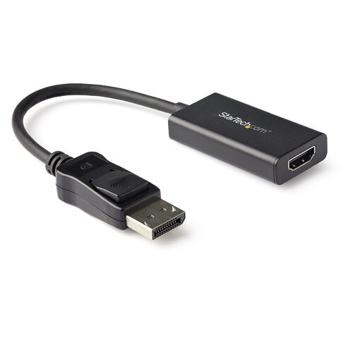 Star Tech DisplayPort to HDMI Adapter with HDR - 4K 60Hz - Black