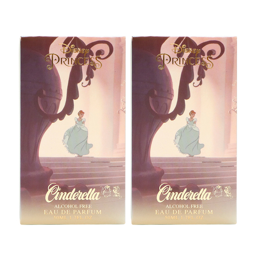 2PK Disney Princess Collectors EDP Kids Fragrance Cinderella 50ml 6y+