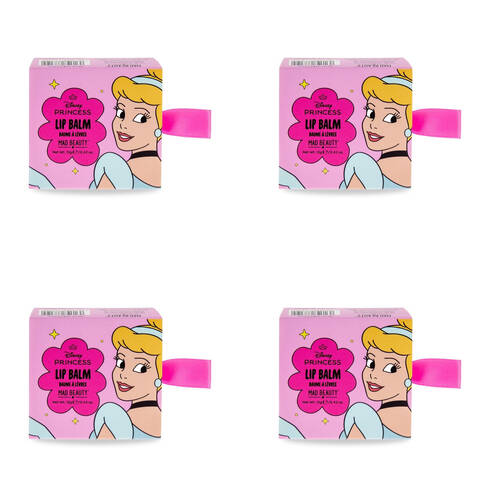 4PK Disney Princess Express Yourself - Lip Balm Cinderella Cherry