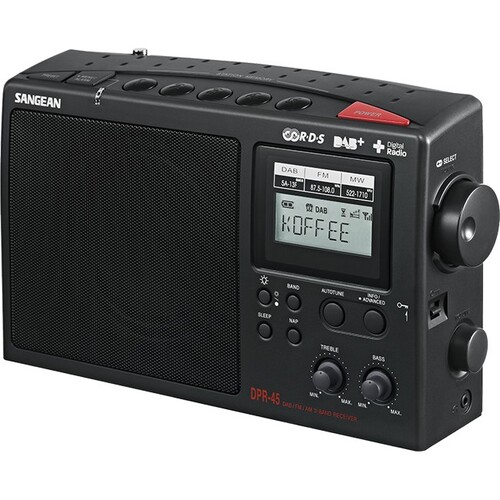 Sangean Am/Dab+/Fm Portable Portable  Radio 