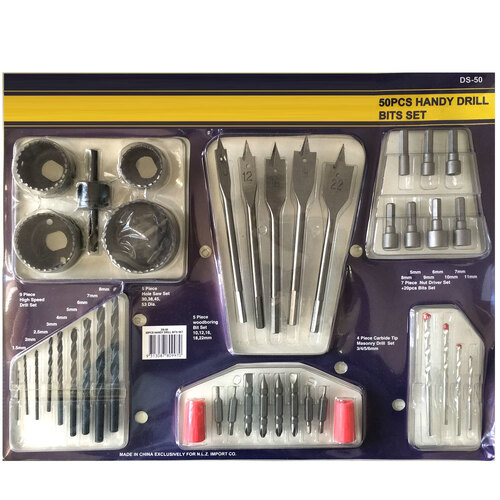 50pc Drill Set