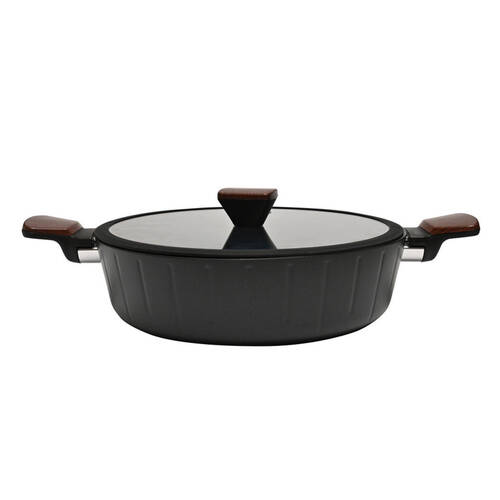 Classica Elegance 28cm Chef's Pan Non-Stick Black 