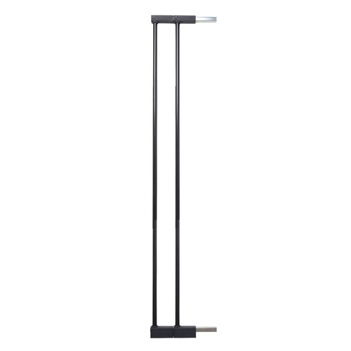 DogSpace Two Bar 73x14cm Extension For Lassie Safety Barrier/Gate Dog/Pet Black