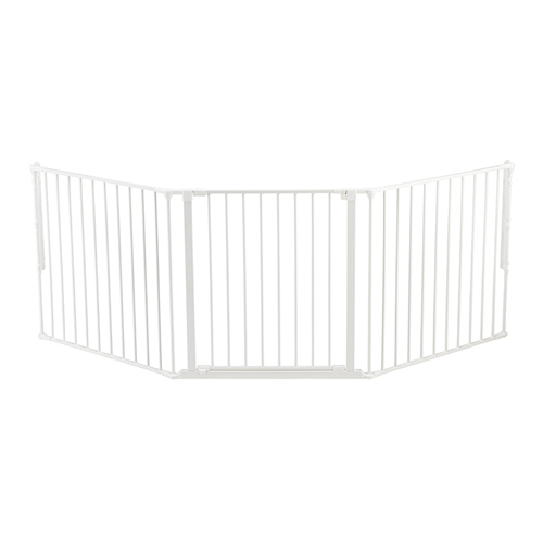 DogSpace Max Safety Barrier/Gate Large 70.5x223cm Dog/Pet White