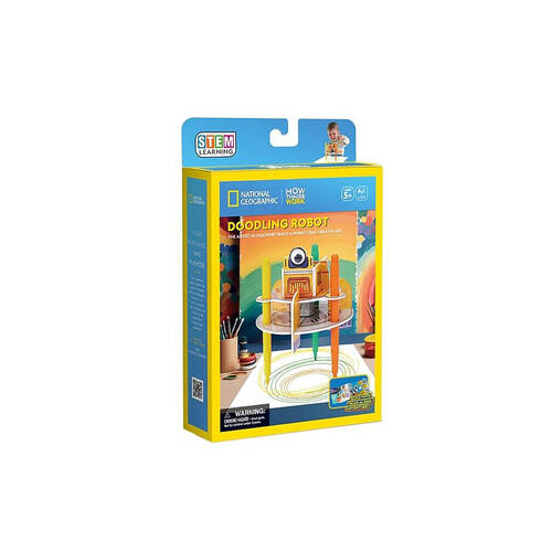 National Geographic Doodling Robot Kids/Childrens 3D Puzzle 8y+
