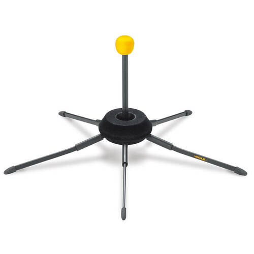 Hercules Travlite In-Bell Trumpet Stand w/ Velvet Bag