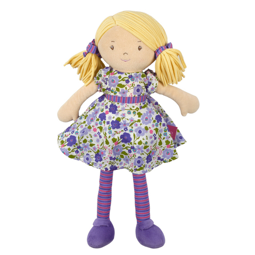 Bonikka Peggy Dames Doll 40cm Plush Toy w/ Blonde Hair 0m+