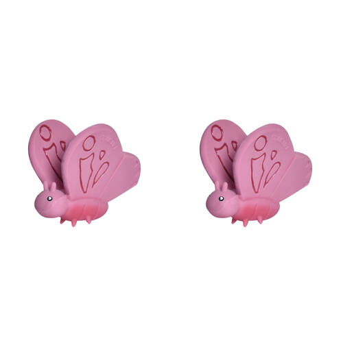 2PK Tikiri Butterfly Garden Friend Baby 96512 Teether/Rattle Toy 0m+
