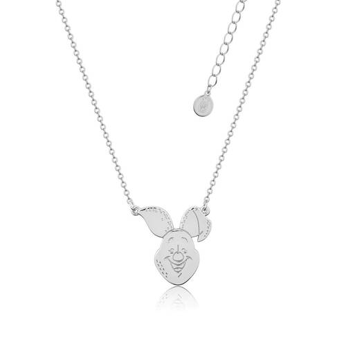 Couture Kingdom Disney Winnie The Pooh Piglet Necklace 52cm - Silver