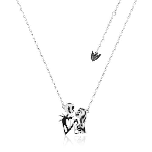 Couture Kingdom Disney Jack & Sally Necklace 52cm - Silver