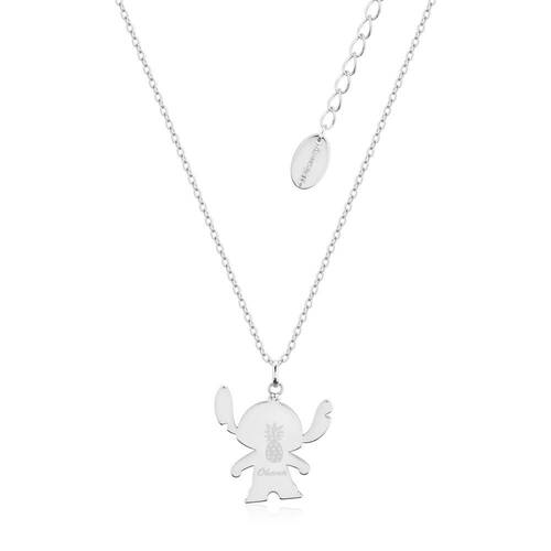 Couture Kingdom Disney Lilo & Stitch Ohana Necklace 52cm - Silver