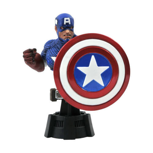  Marvel Comics Captain America Bust 1:7 Action Figure