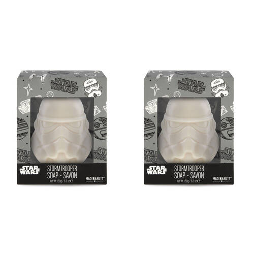 2PK Star Wars Scented Soap on a Rope Storm Trooper 180g Cedarwood & Lime