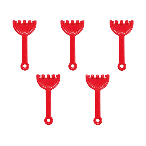 10pc Dantoy Classic Shovel & Rake Kids 24cm Sandpit Toy Set 2y+