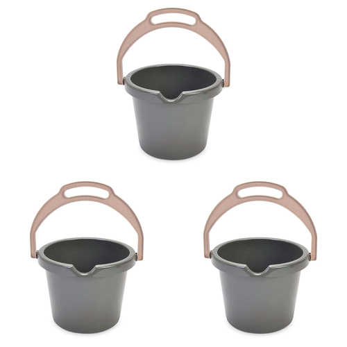 3PK Dantoy Green Bean Bucket With Lip Kids/Children Sand Pit Toys 2.5L 2y+