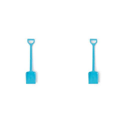 2PK Dantoy Recycled Plastic Shovel Large 55cm Toy - Pastel Blue 2y+