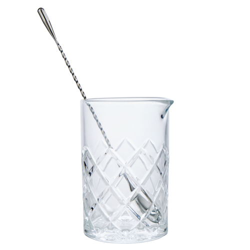 Davis & Waddell Fine Foods Mixing Glass w/ Stirrer Clear 600ml